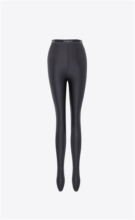 legging yves saint laurent|Saint Laurent Tights in Shiny Jersey .